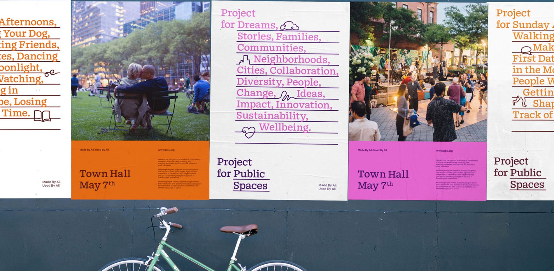 In Use,  Project for Public Spaces by Pentagram