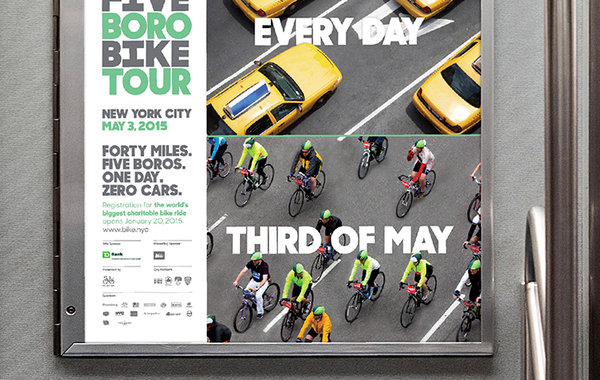 New York Bike Tour & Sharp Sans Display No.1