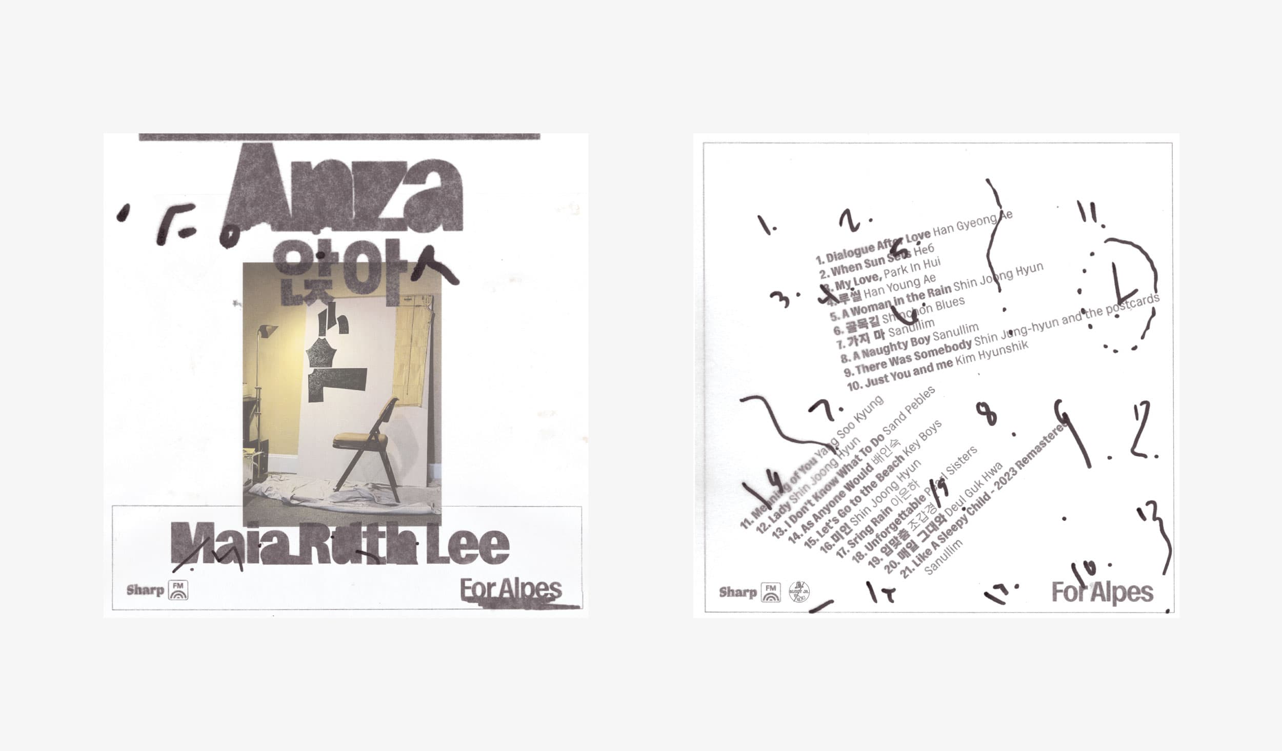 Sharp FM 025: Maia Ruth Lee for Alpes