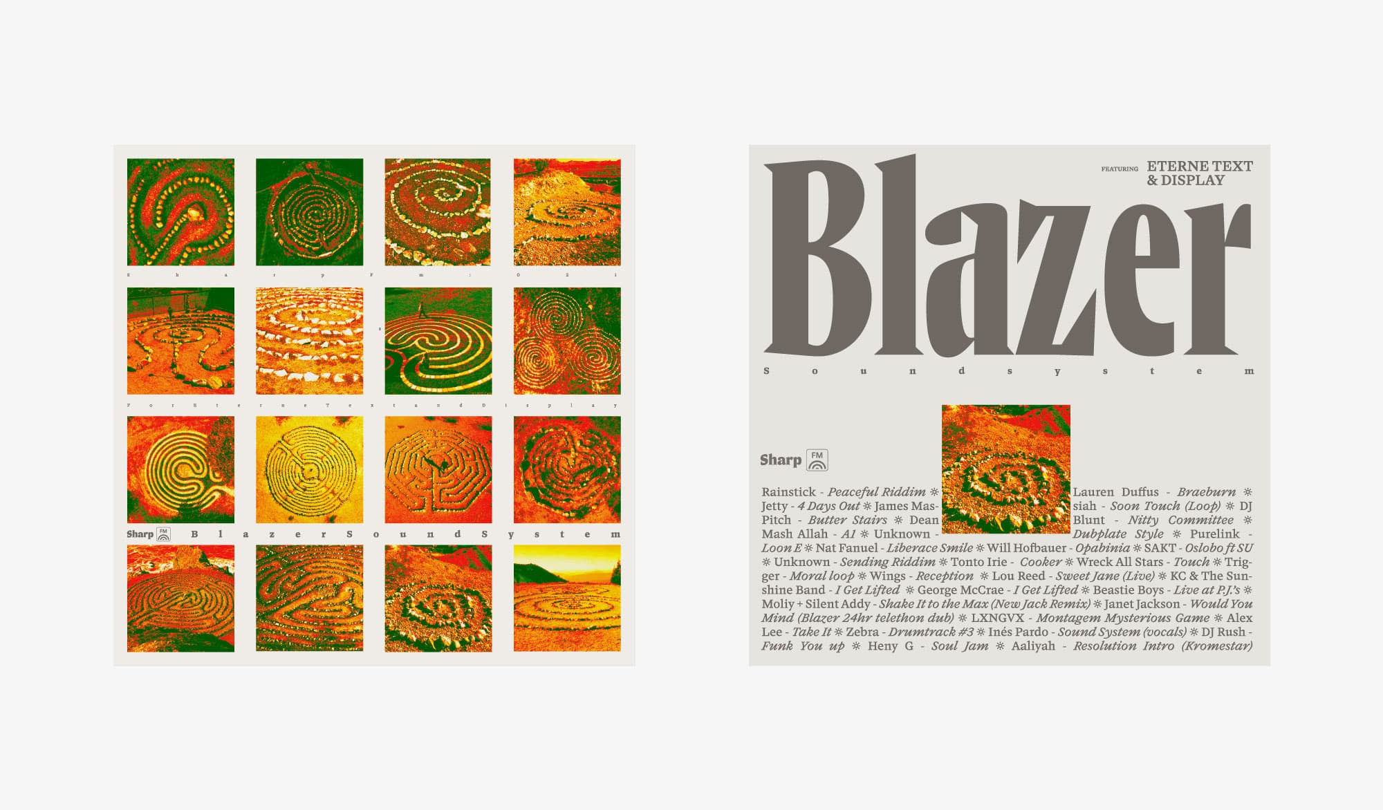 Sharp FM 022: Blazer Soundsystem for Eterne Superfamily